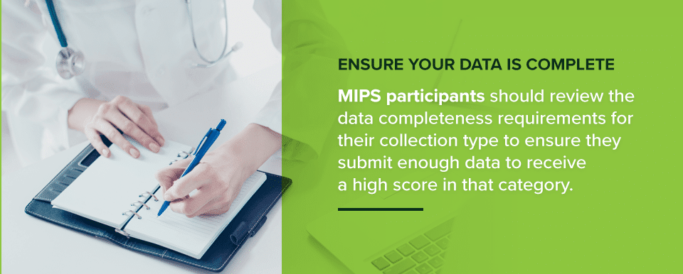 Ensure MIPS Data is Complete