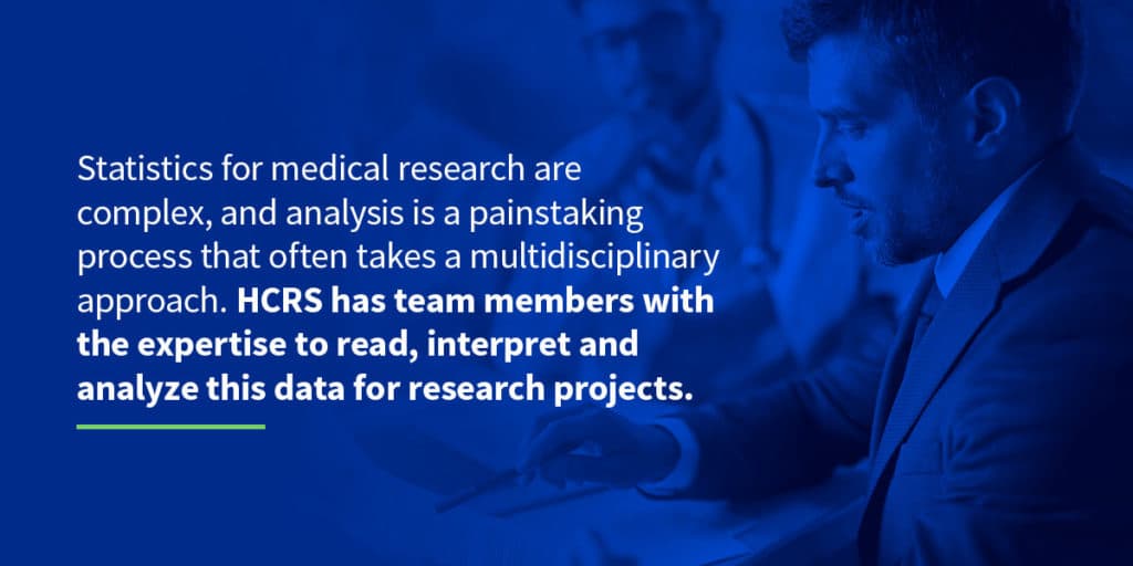Interpret stats in medical research
