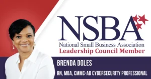 Brenda Doles' headshot beside the NSBA logo.