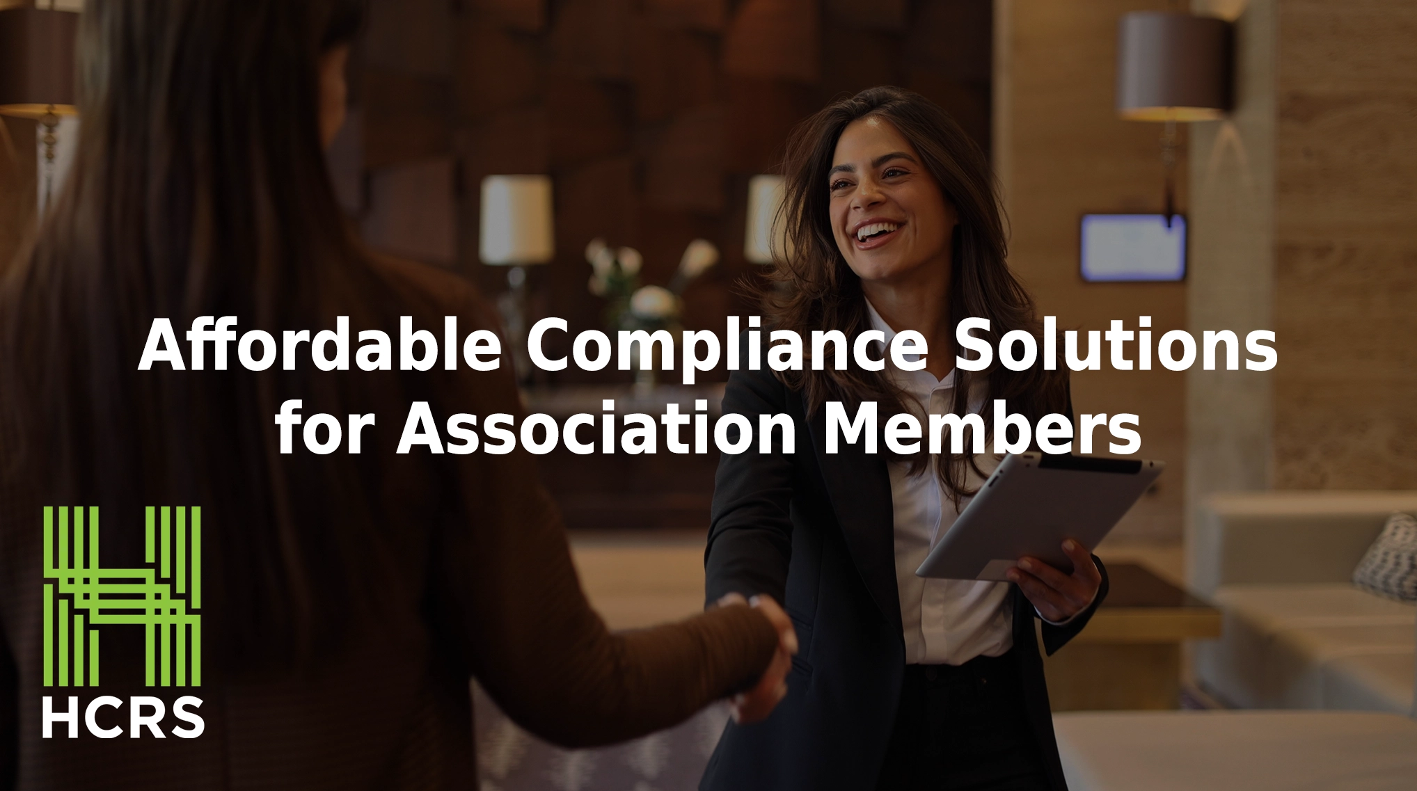 Affordable compliance solutions for association members.